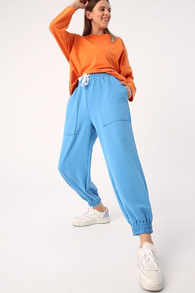 ALLDAY Φούτερ με λεπτομέρειες Saks Big Pocket