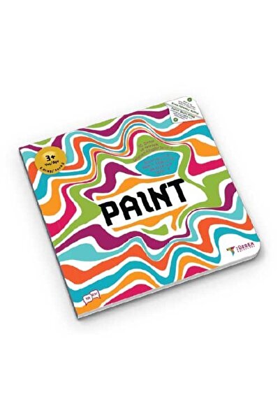 TÜZDER Yayınları PAINT 3+ Yaş | IQ Dikkat ve Yetenek Geliştiren Kitaplar Serisi