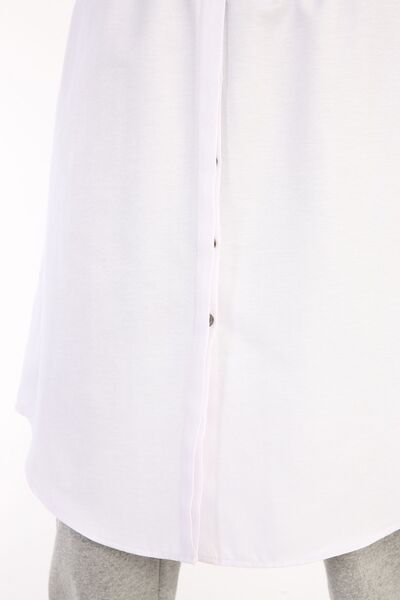 ALLDAY White Underwear Cotton Shirt Skirt