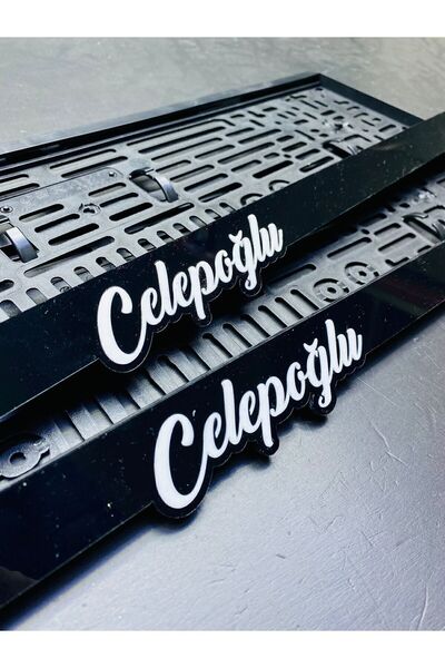 dodopleksi Kişiye Özel 3d Pleksi Takmatik Plakalık