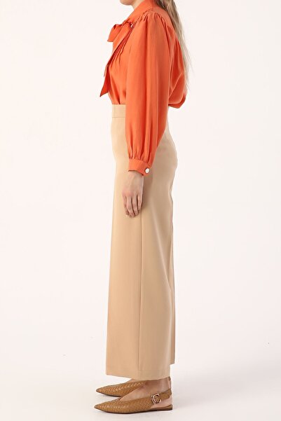 ALLDAY Keksz vasalható széles szárú nadrág