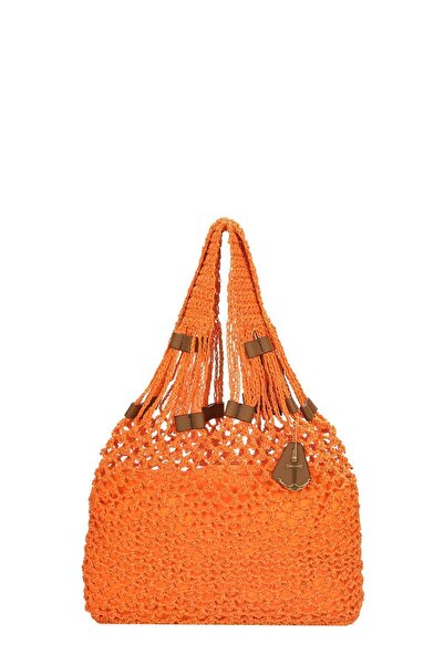 Nautica Turuncu Kadın Plaj Çantası Cn6255t