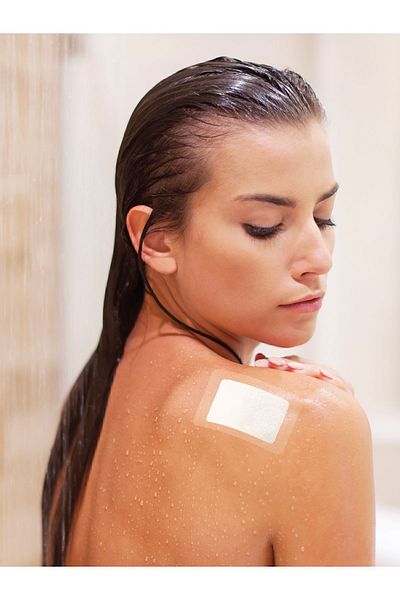 vonderCARE غطاء جرح شفاف معقم مع وسادة (5 سم × 9 سم)