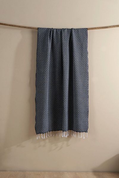 İrya Ilgın 100% Cotton Peshtemal Μαύρο 90x170