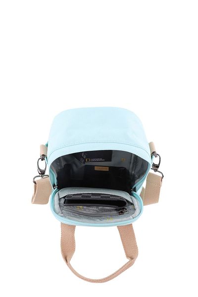 NATIONAL GEOGRAPHIC LEGEND Mini Utility Bag Light Blue, Durable WaterResistant Casual Shoulder Bag