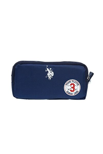 U.S POLO Dönmezler Polyester Mavi Unisex Çocuk Kalem Çantası Us Polo Plklk22265