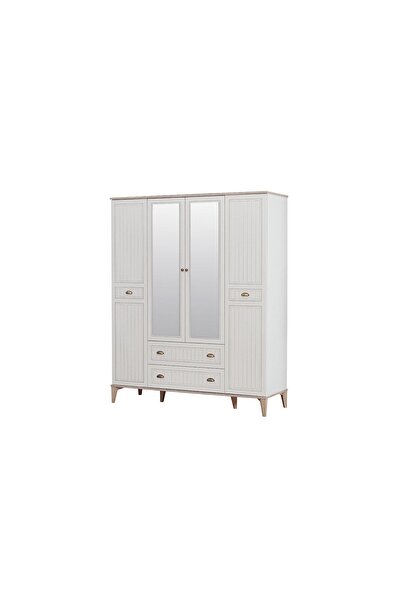 CaddeYıldız Marla Gardrop - 4 Kapılı