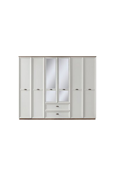 CaddeYıldız Bade 6 Kapılı Gardrop