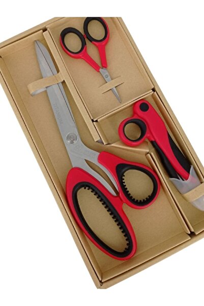 TıkTık AL 3 Lü Terzi Makas Seti