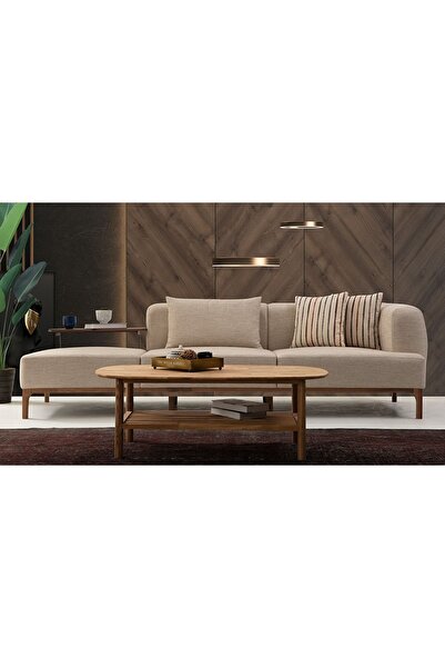 CaddeYıldız Balat Krem Kanepe - Sehpalı