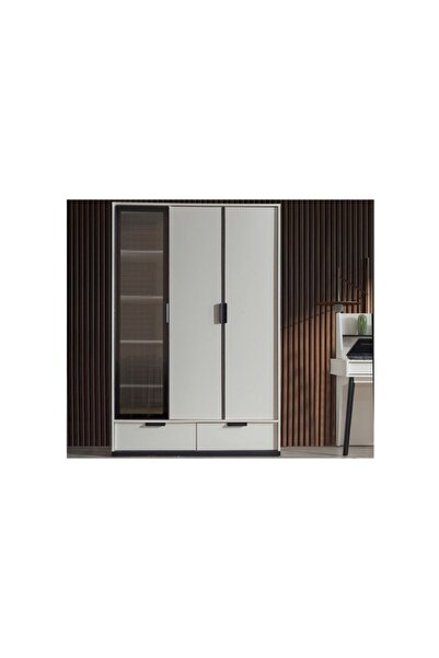 CaddeYıldız Newport Aytaşı 3 Kapılı Gardrop