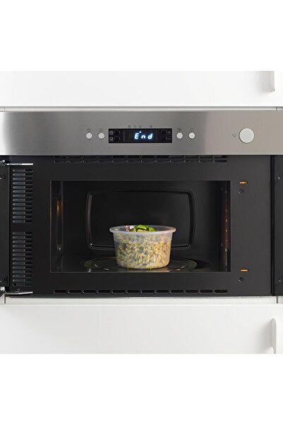 IKEA 750 ml Round Plastic Storage Container - 365 Lids, 3 Pieces