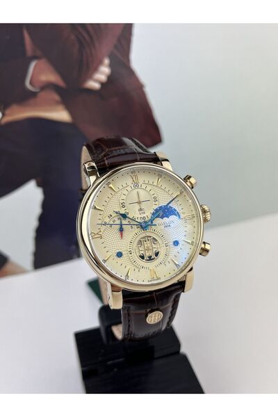 Hislon Men's Classic Gold Wristwatch - 5 ATM Waterproof