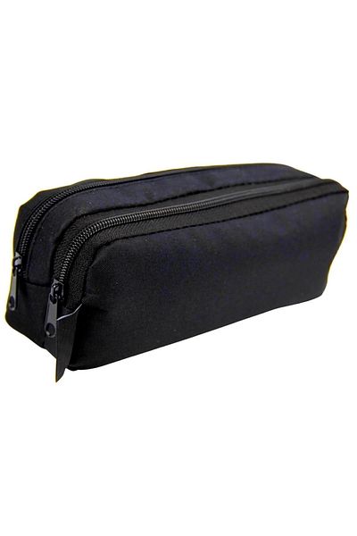 Kalemlig Double Compartment Linen Pen Holder - Double Compartment Pencil Case