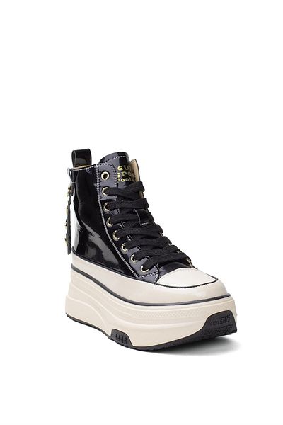 Guja 24K336 Μαύρο Γυναικείο Sneaker - Μπότες Χοντρή Σόλα