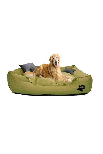 Mavi Vitrin Ultrasoft Büyük Irk Köpek Yatağı Yıkanabilir Yüksek Kaliteli Kuma...