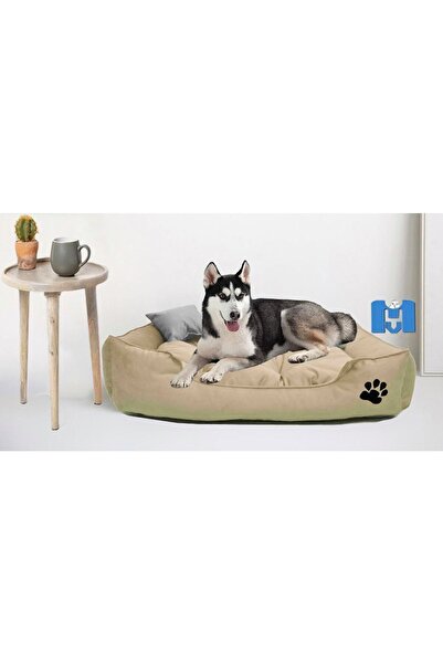 Mavi Vitrin Ultrasoft Mukavemetli Battal Boy Köpek Yatağı Yıkanabilir Ürün / ...