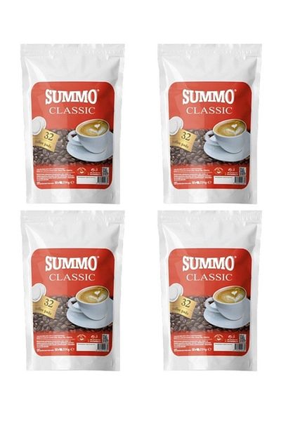 SUMMO Senseo Pod Classic Pot Brown 128 Pcs (4X32 Pod)