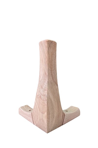 HİZMET AHŞAP Ahşap Avangart 25 Cm Kulaklı Ayak Dolap,komidin,koltuk,vestier,dresuar,konsol Sehba Ayakları
