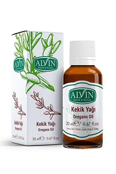 Alvin Kekik Yağı (Oregano Oil), Doğal, 20 ml