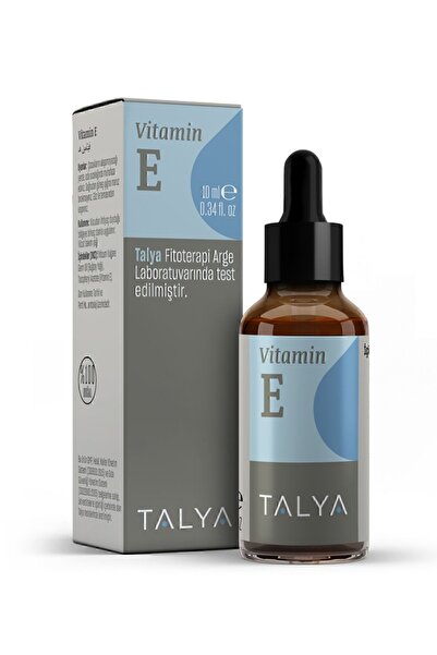 Talya Vitamin E Damla, 0.34 Fl. Oz, 10 ml