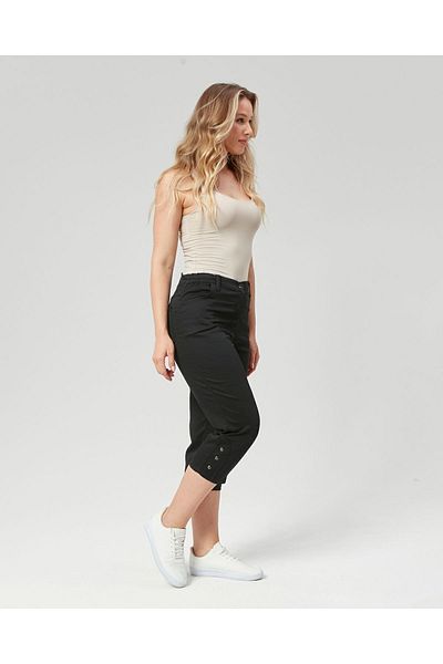 EYLÜL BUTİK Women's Capri Design with Elastic Waist