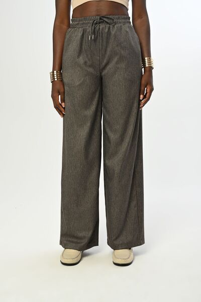 Orfeo Negro Жіночі штани з прямим кроєм та еластичним поясом