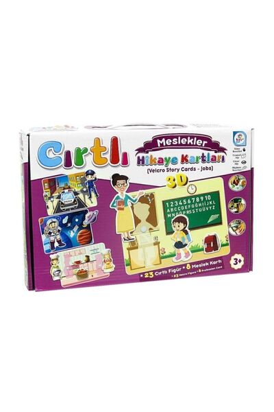 LAÇO KİDS Cırtlı Hikaye Kartları Meslekler