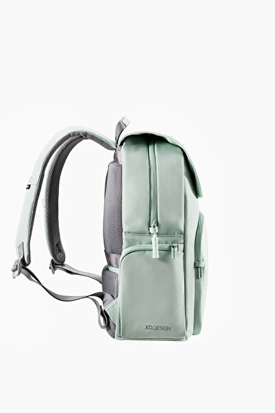 XD Design Bobby Soft Daypack Hırsızlık Önleyici Tasarım Mint Yeşili Sırt Çantası 15 L