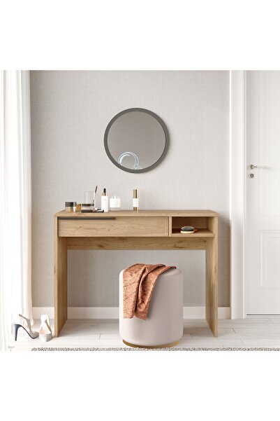 Yurudesign Ocean Makyaj Masası Aynalı Çekmeceli Sepet ON18-S
