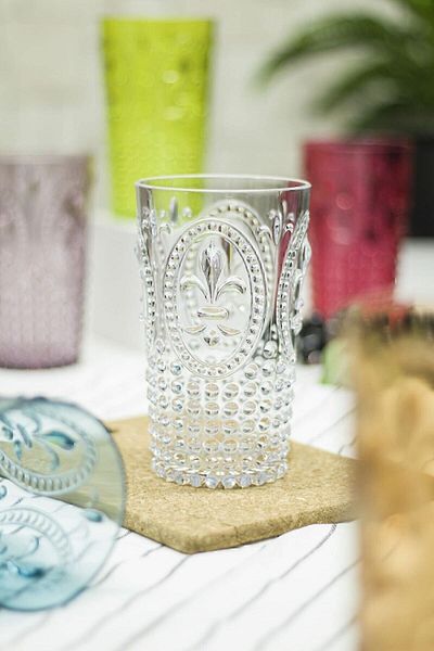EWs Acrylic Colored 6-Piece Long Cup & Water Soft Drink Cup 750 ml (Not Large Size & Glass)