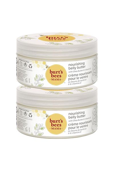 Burts Bees Special Abdominal Care Cream for Mothers 2-Piece Advantage Pack