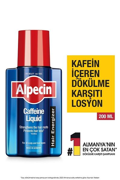 ALPECİN Alpecin Anti-Hair Loss Hair Lotion Containing Caffeine 200ml