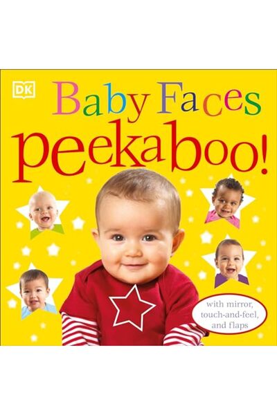 Penguin Random House لعبة Baby Faces Peekaboo! مع مرآة Touchandfeel وغطاء