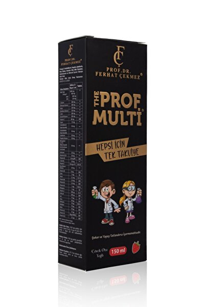 THEPROFMULTİ Profmulti Kıds Pediatri Profesörleri Tarafından Özel Olarak Formüle Edilmiş Vitamin 150 ml