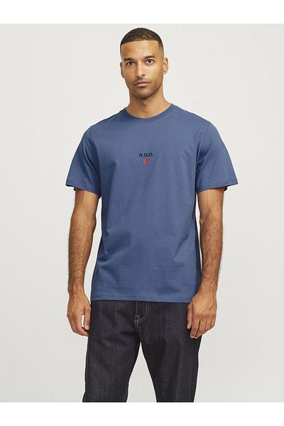 R.D.D. ROYAL DENIM DIVISION T-Shirt RDD bedrucktes Rundhals-T-Shirt