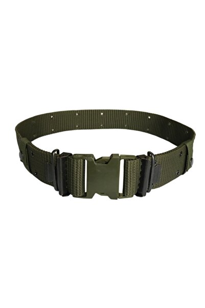 FLAŞ Tactical Haki Delikli Örgü Palaska Askeri Kemer Asker Malzemeleri