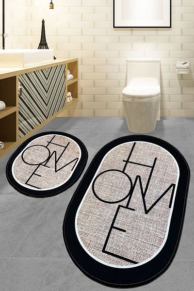 Chilai Home Set de 2 covoare de baie Mohe Djtbanyo