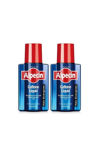 ALPECİN Caffeinated Caffein Liquid - Anti-Shedding Hair Lotion X2