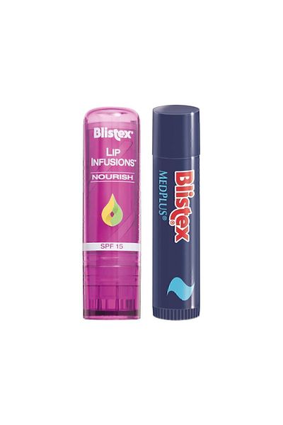 Blistex Smooth Lips Nourishing Lip Infusions Nourish+Repair for Dry and Chapped Lips Medplus Stick