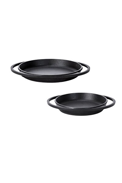 Lava 2'li Siyah Sahan Seti