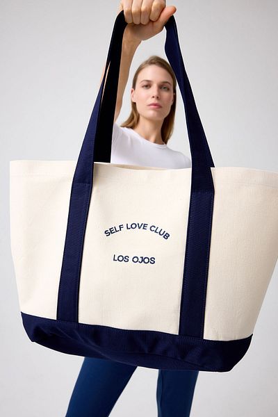 Los Ojos Melodi Cotton válltáska - Shopper Bag
