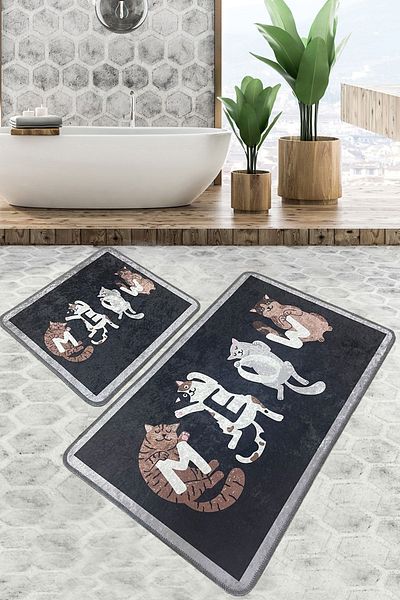 Chilai Home Meocon Djt Bathroom Set of 2