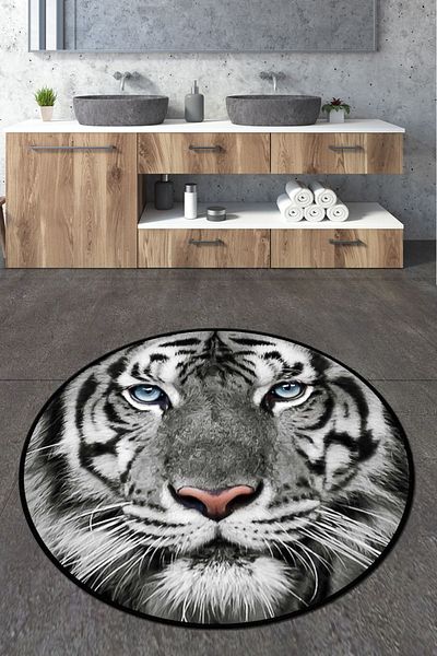 Chilai Home Χαλί μπάνιου Hunter Διάμετρος 120x120 cm Djth