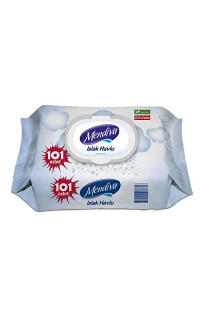Mendiva Islak Havlu 101'li 2 Paket