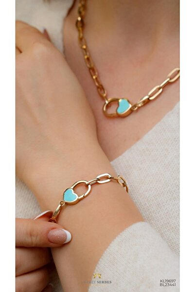 CETAŞ Eterna Kalp Kilit Bileklik