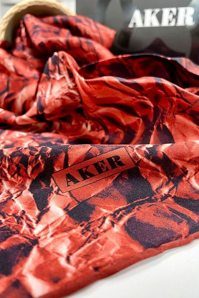 Aker Silk Scarf -7987701-341 - Sura