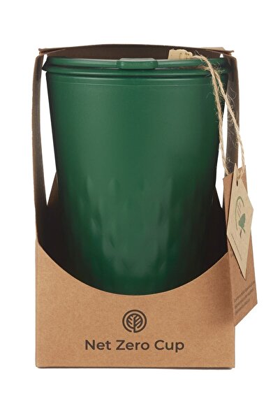 Net Zero Cup - Bitki Bazlı Ham Maddeden, Bpa'sız, Sürdürülebilir Ve Çok Kulla...