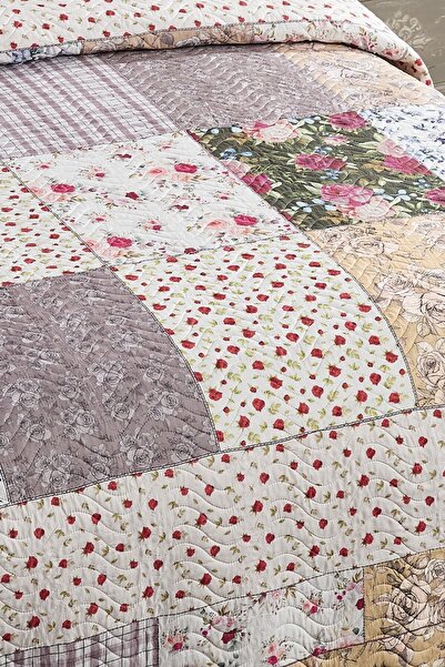 Örtüm Lauren Çift Kişilik Kapitone Yatak Örtüsü