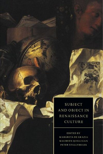 Cambridge Subject And Object In Renaissance Culture